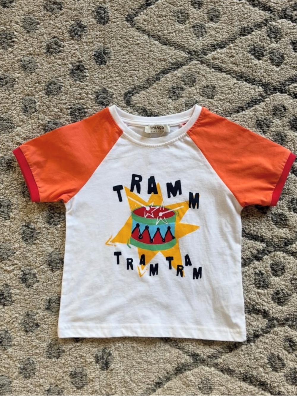 Colorful drum music tshirt